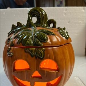 Ceramic glazed pumpkin